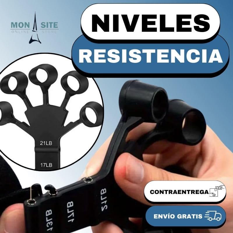 Ejercitador de dedos y antebrazos + Envio Gratis