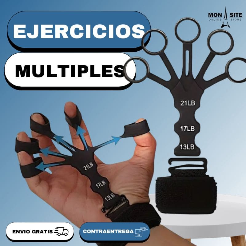 Ejercitador de dedos y antebrazos + Envio Gratis