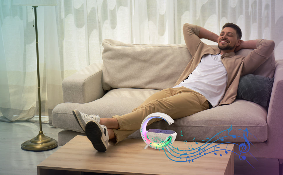 ChronoCharge-G: Tu Compañero de sonido, carga y tiempo.