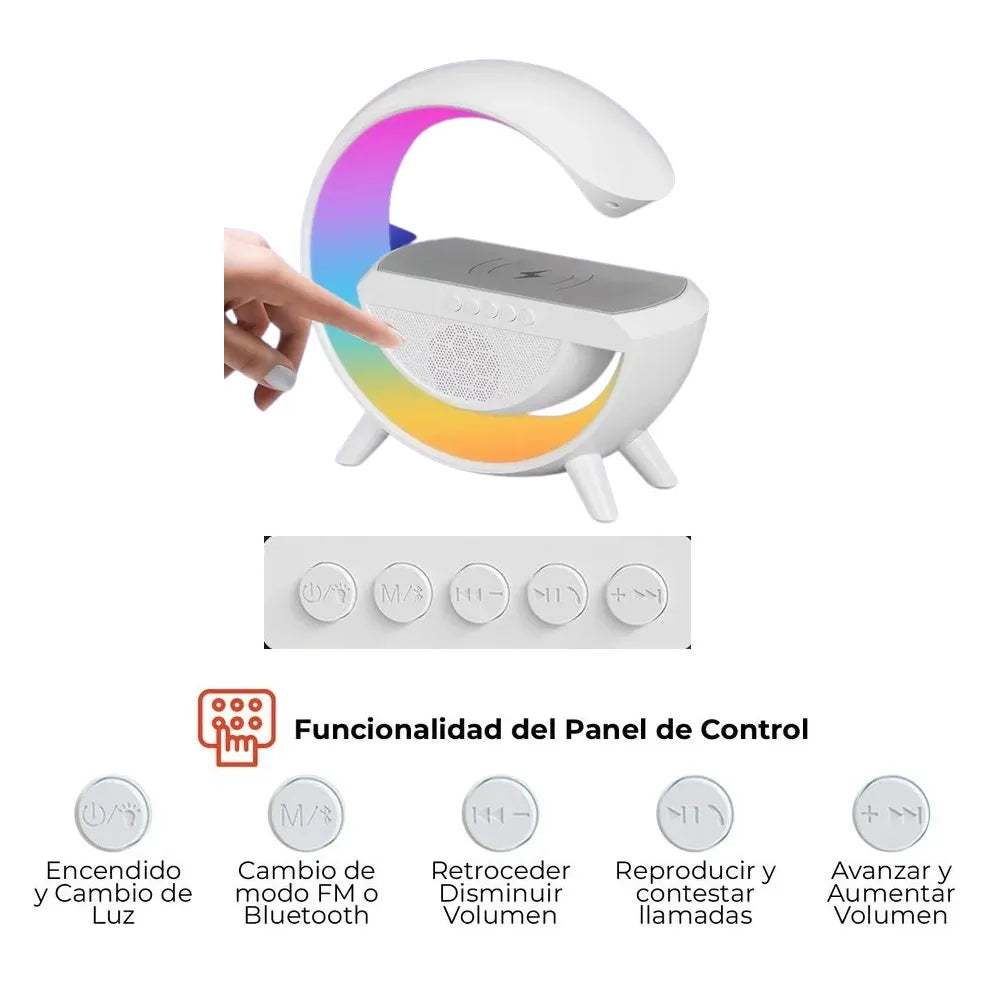 ChronoCharge-G: Tu Compañero de sonido, carga y tiempo.