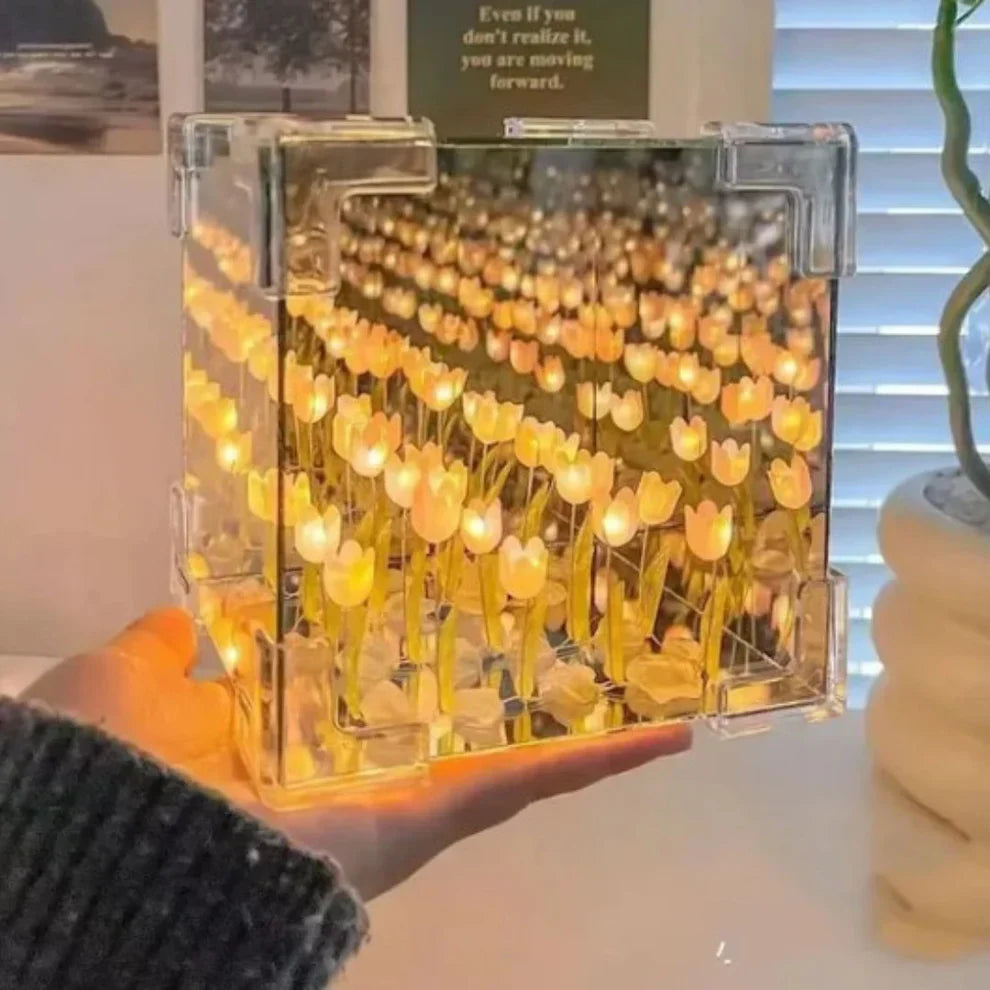 Lámpara de Tulipanes Por Siempre